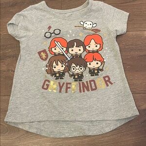 Warner Bros. Gray Gryffindor Kids Tee